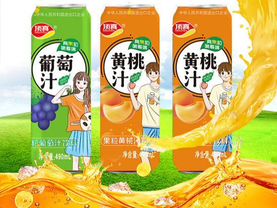 旺季市場佳選！頂真果粒果汁，真果粒，嚼著喝！誠邀您的代理！